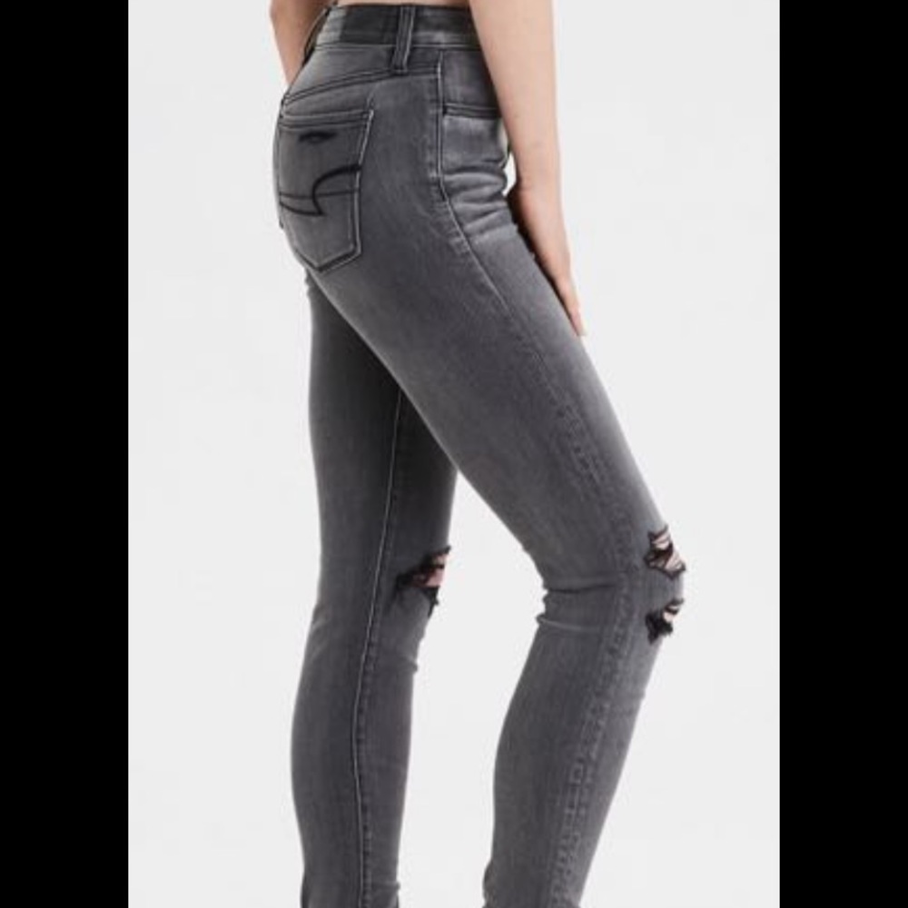 American Eagle Distressed Skinny Jeans